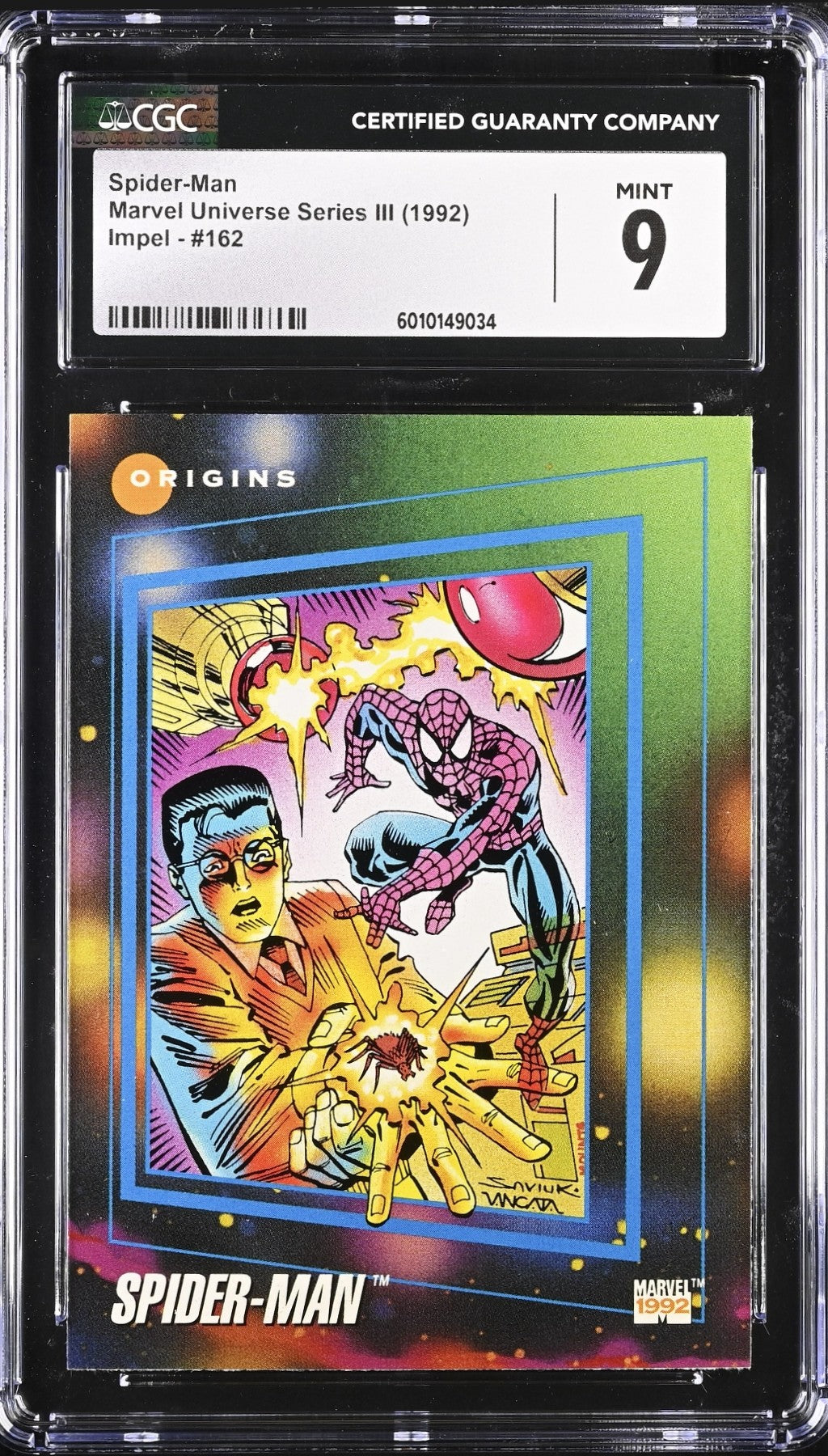 Spider-Man (Origins) CGC 9